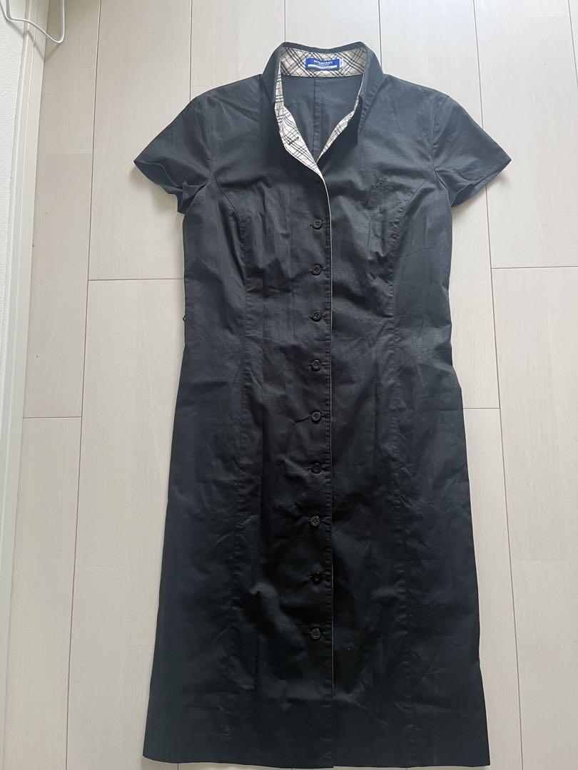 美品】バーバリーブルーレーベル BURBERRY BLUELABEL シャツ