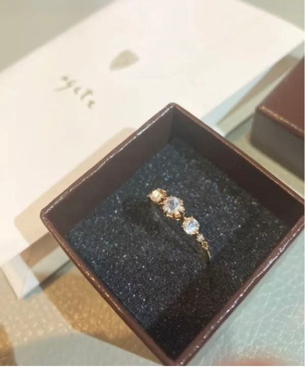 人気の アガット クォーツ・ダイヤモンドリング 13号 リング - www