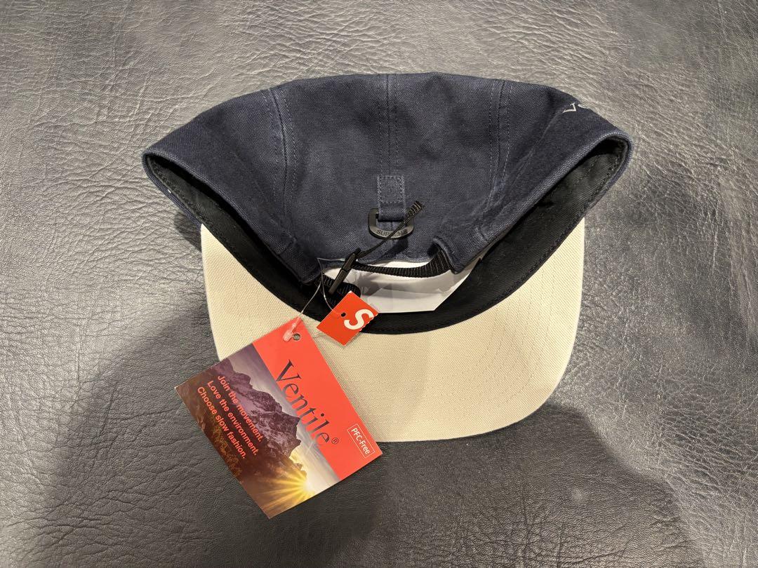 帽子 supreme Ventile Camp Cap Navy