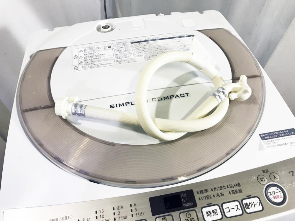 2019☆美品 中古☆SHARP 7kg 洗濯機【ES-KS70U-N】ARD2 - メルカリ 2019☆美品 中古☆SHARP 7kg 洗濯機【ES-KS70U-N】ARD2 - メルカリ