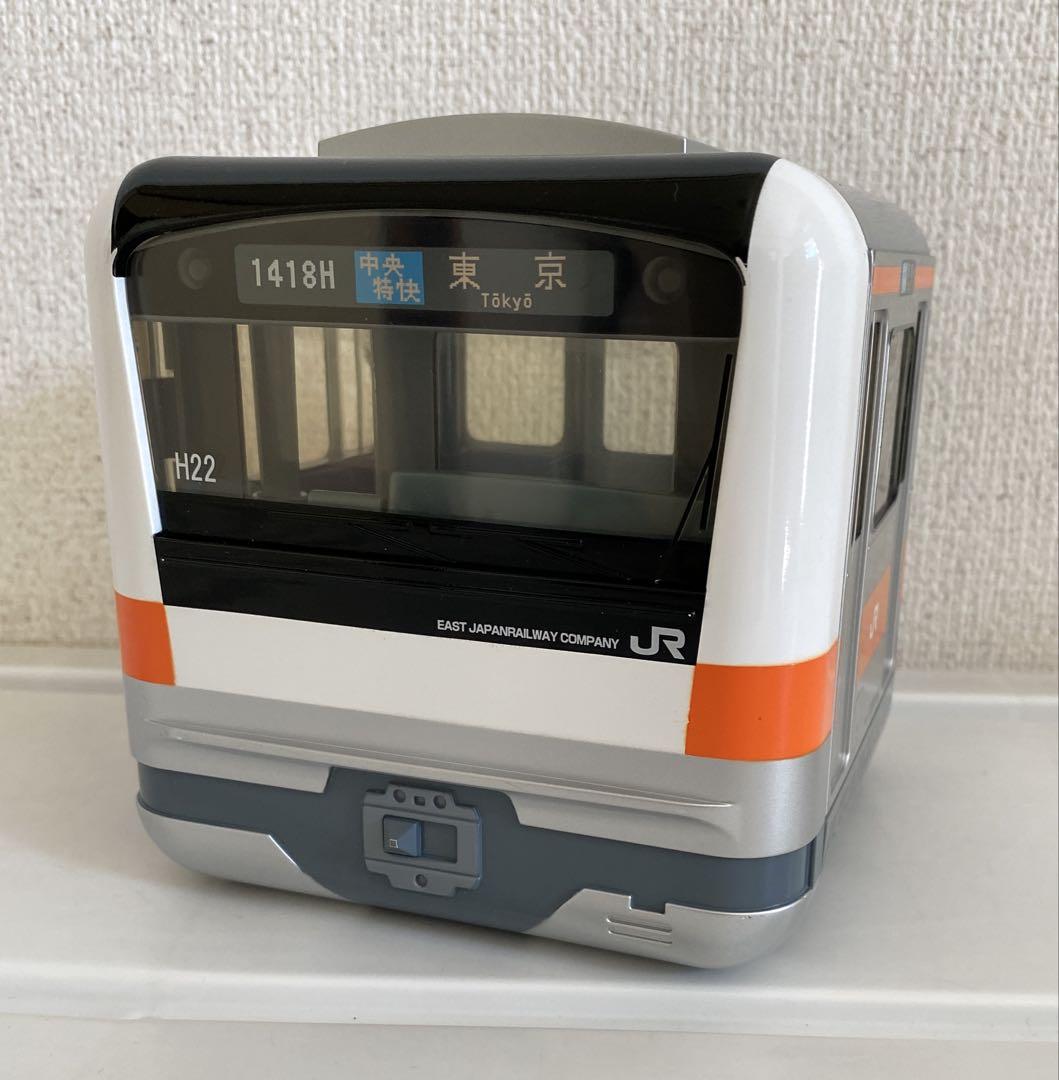 電車銀行　中央線　メロディ貯金箱