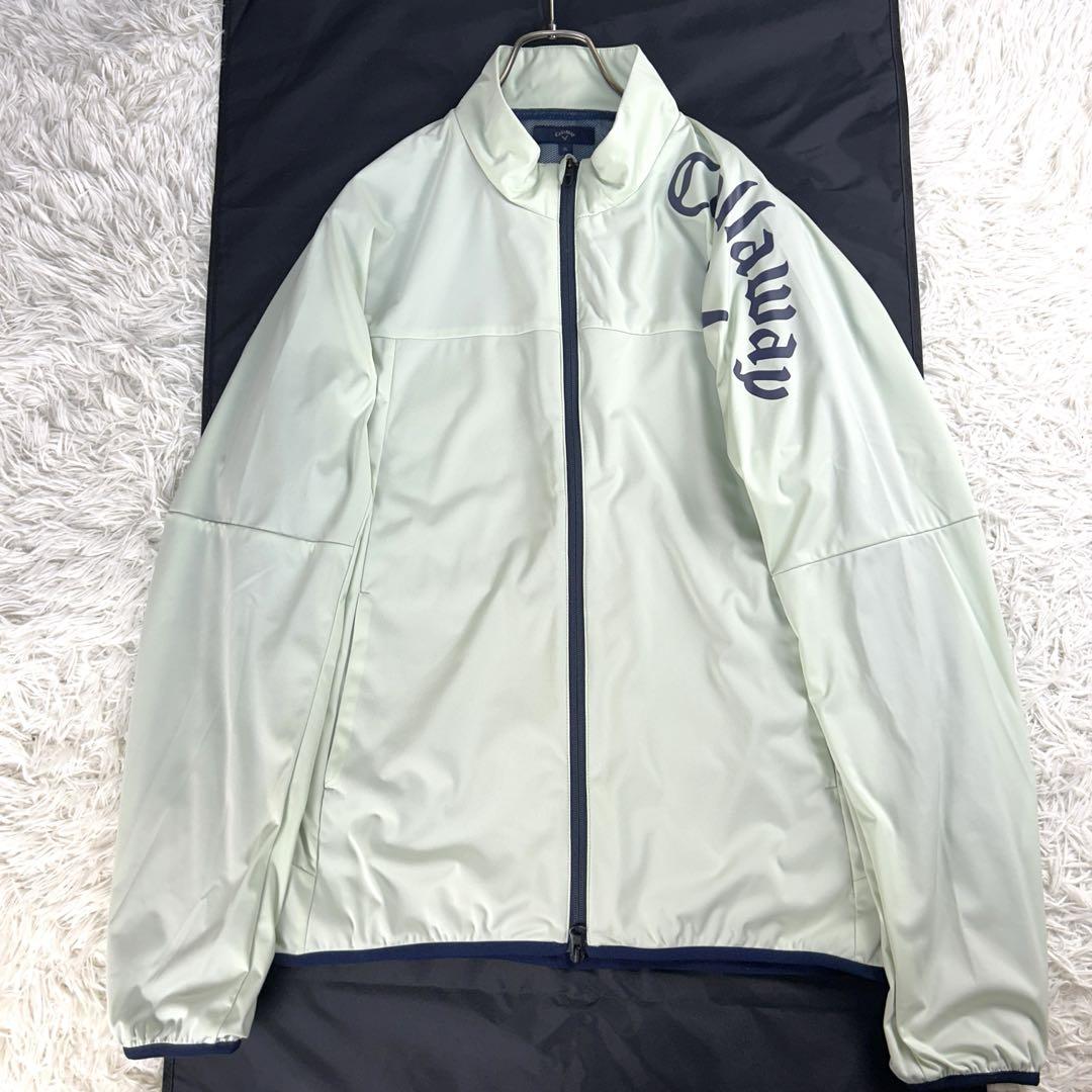 大注目 未使用級・大きめ2XL】キャロウェイ スターストレッチブルゾン メンズウェア