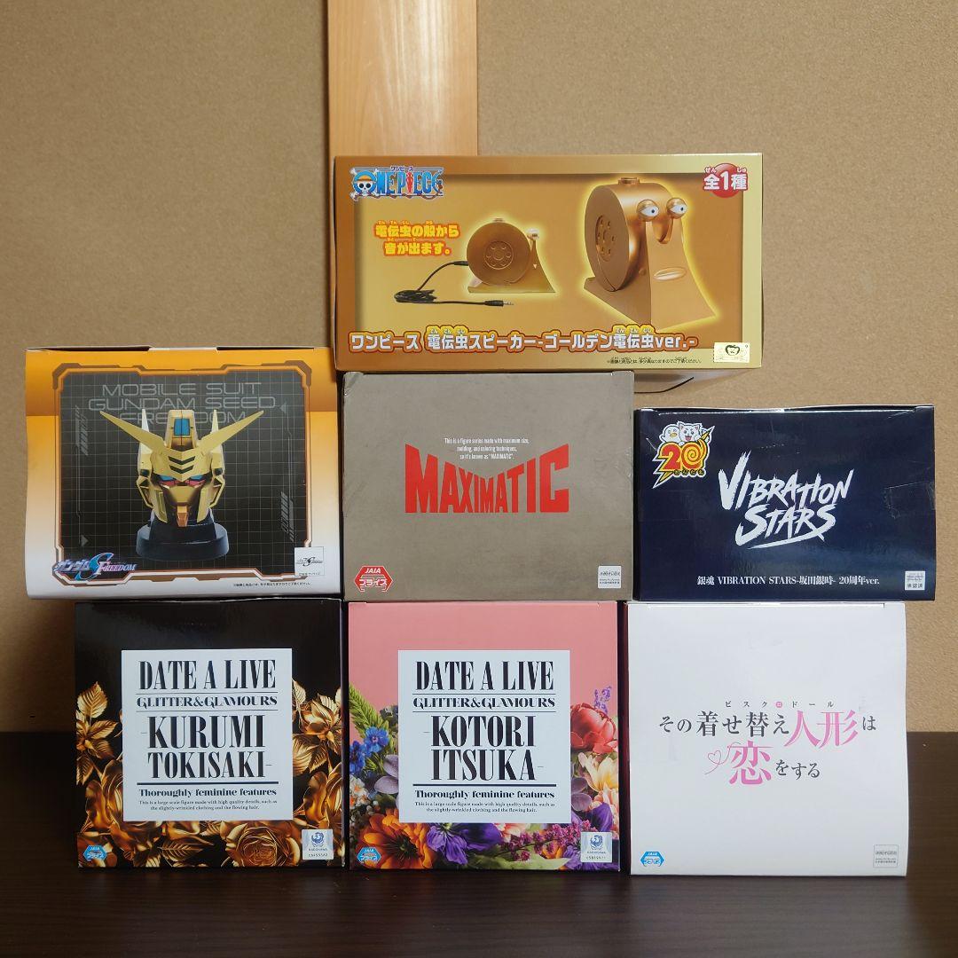 BANPRESTO - 新作プライズ フィギュア・スピーカー 7個まとめ