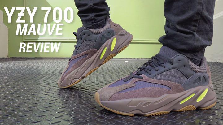 yeezy boost 700 mauve review