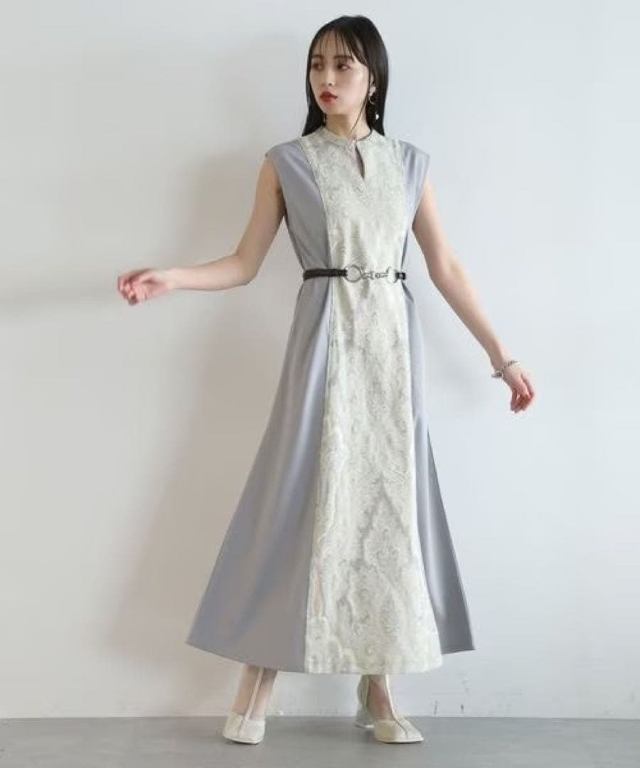 ハレ ゴブランキリカエノースリーブワンピース WH 新発売 propeyresq.be