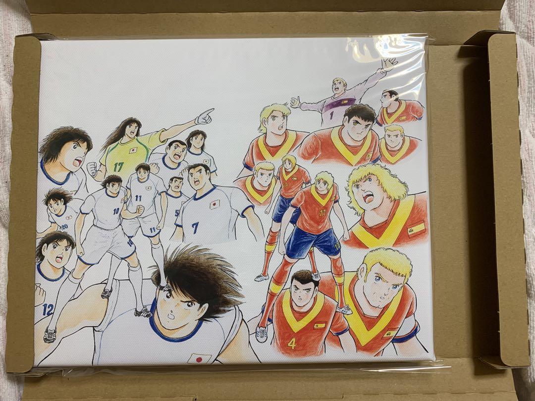 キャプテン翼　原画展　キャンバス キャプテン翼 原画展