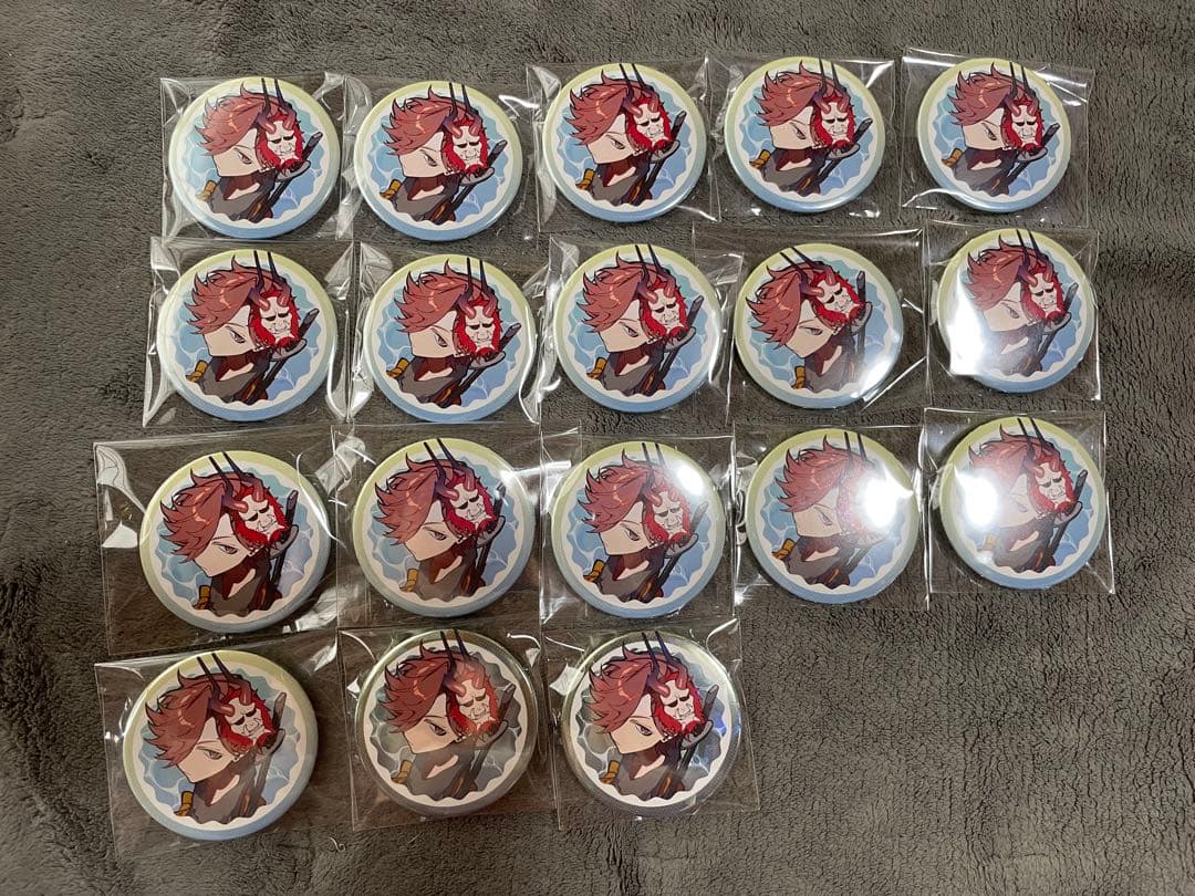 crフェス　缶バッジ　ありさか