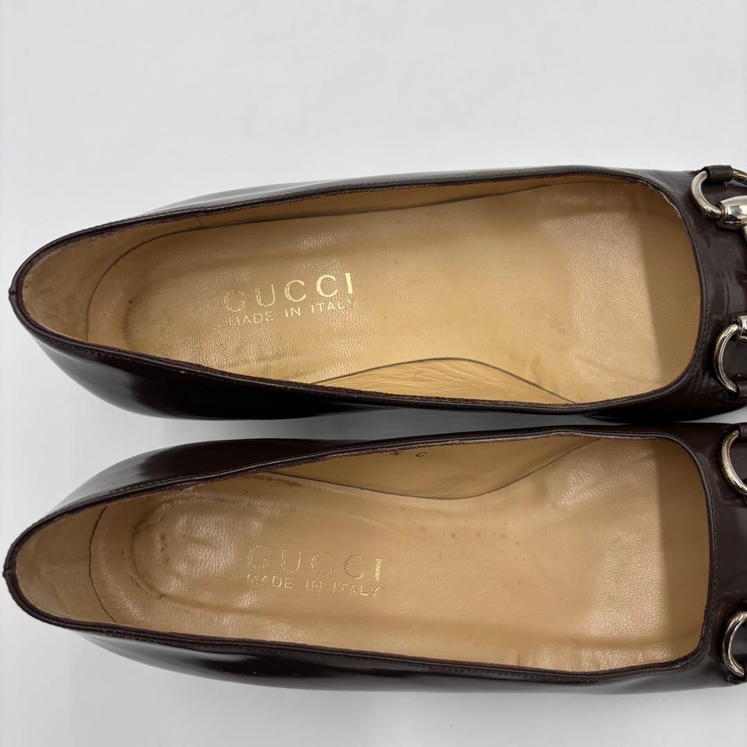 GUCCIグッチ ホースビット レザーパンプス ローファー 24.5㎝ ブラウン GUCCIグッチ ホースビット レザーパンプス ローファー 24.5㎝ ブラウン