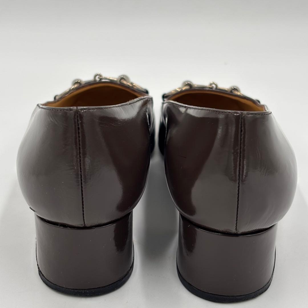 GUCCIグッチ ホースビット レザーパンプス ローファー 24.5㎝ ブラウン GUCCIグッチ ホースビット レザーパンプス ローファー 24.5㎝ ブラウン