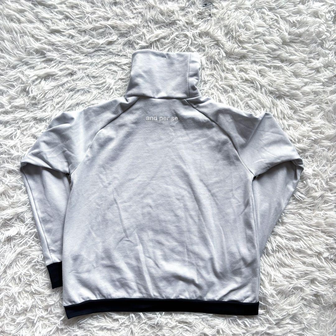 and per sea モックネック タートルネック ストレッチ ブルゾン