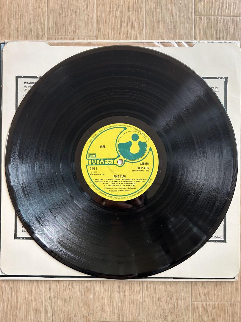 くらしを楽しむアイテム Pink Wire Flag レコード ORIGINAL盤 UK その他