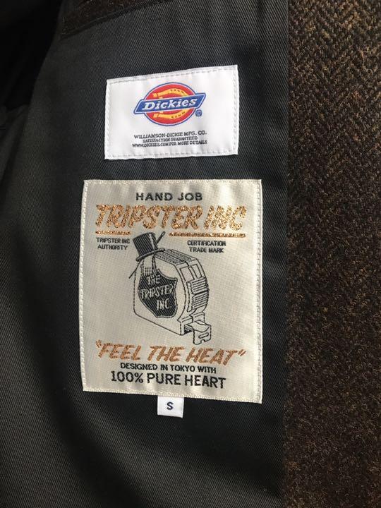 ブラウン 希少S beams dickies tripster セットアップ