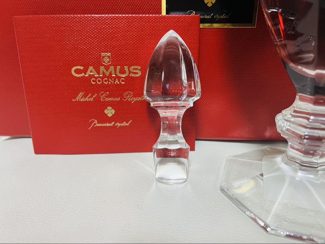 カミュ ミシェルロイヤル　バカラ クリスタルボトル 替栓・冊子・化粧箱付き！