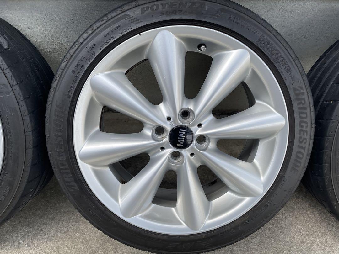 R56 クーパーS 純正17インチアルミホイール　美品