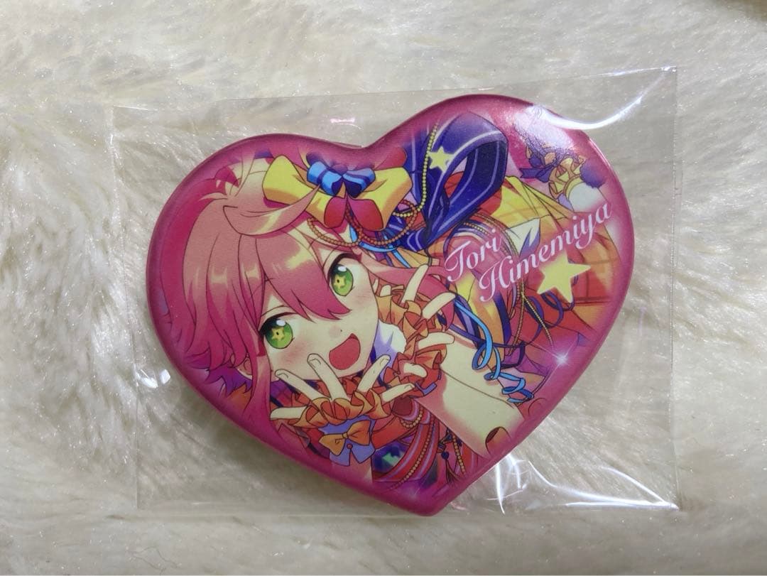 あんスタ 姫宮桃李 ハート缶バッジ karatebih.ba