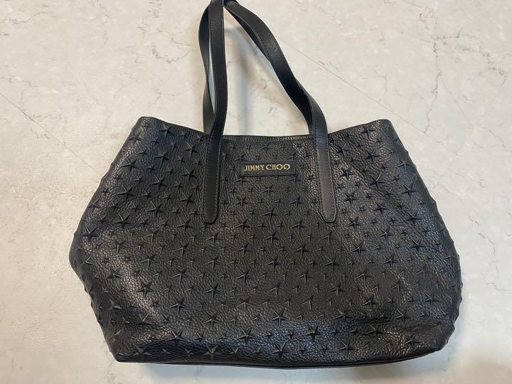jimmy choo エンボストートバッグ