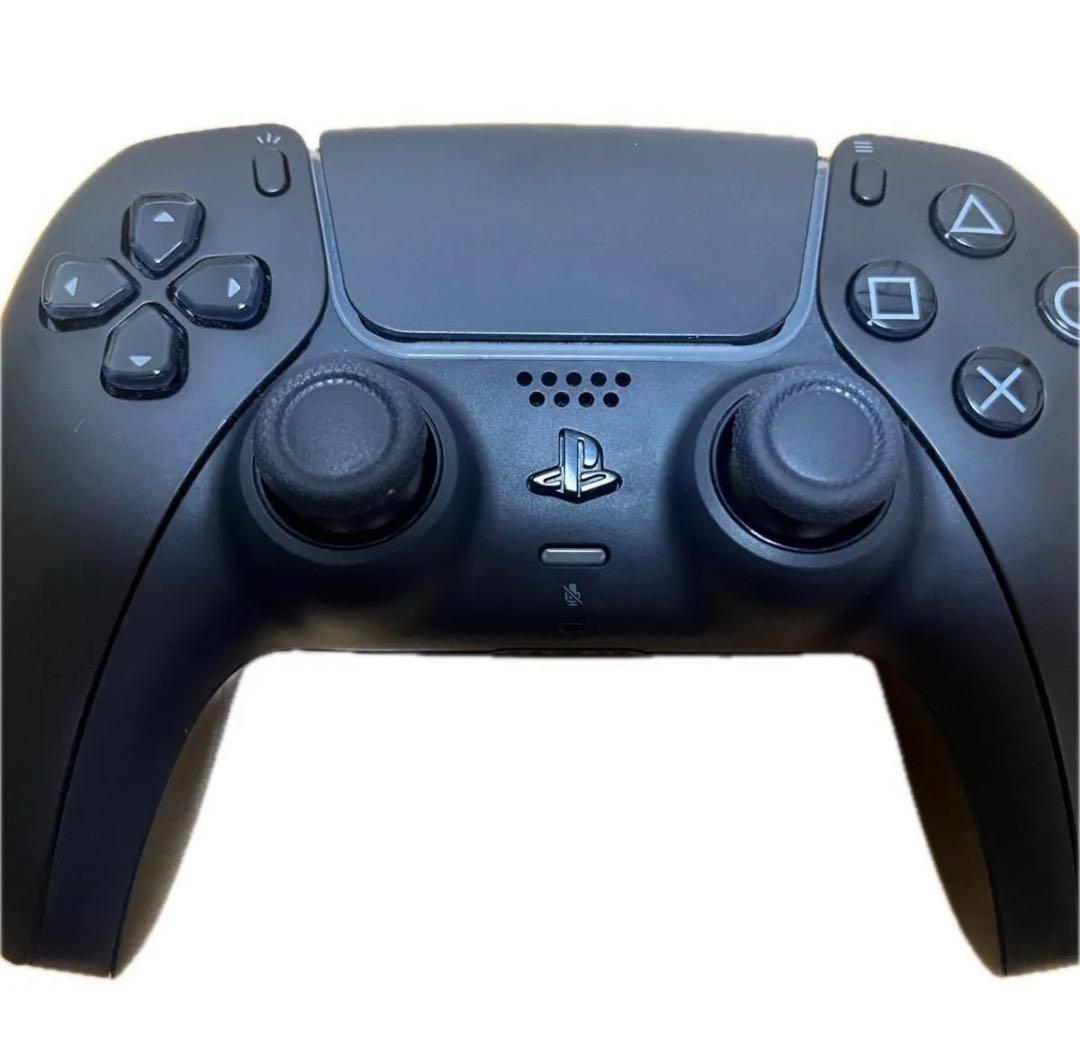 【美品＆動作確認済】PS5 ワイヤレスコントローラー DualSense 黒