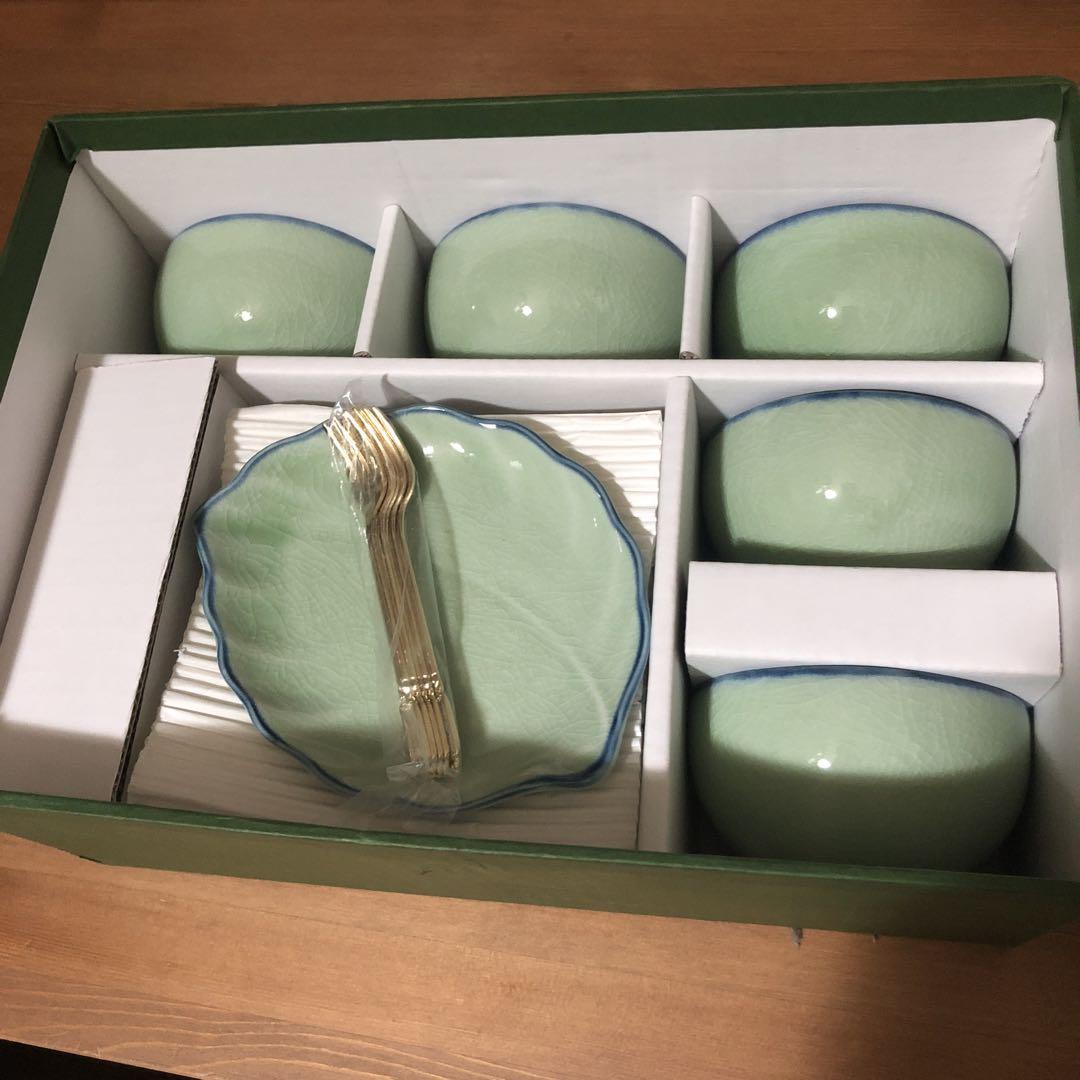 八芳園茶器デザート皿セット