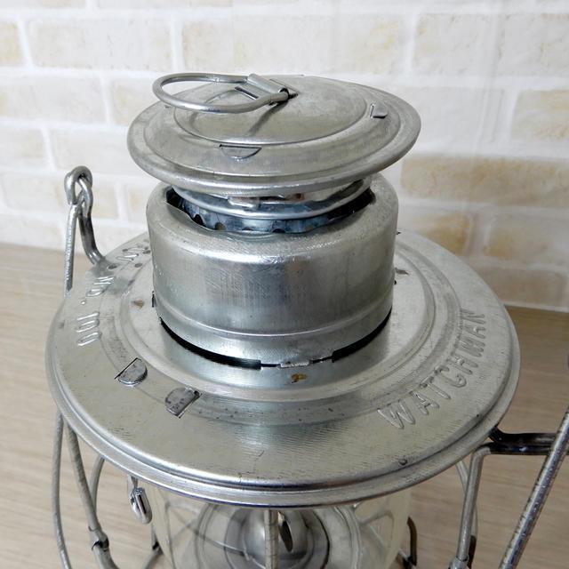 替芯2本付 Watchman No100 レイルロードランタン 亜鉛メッキ 新品