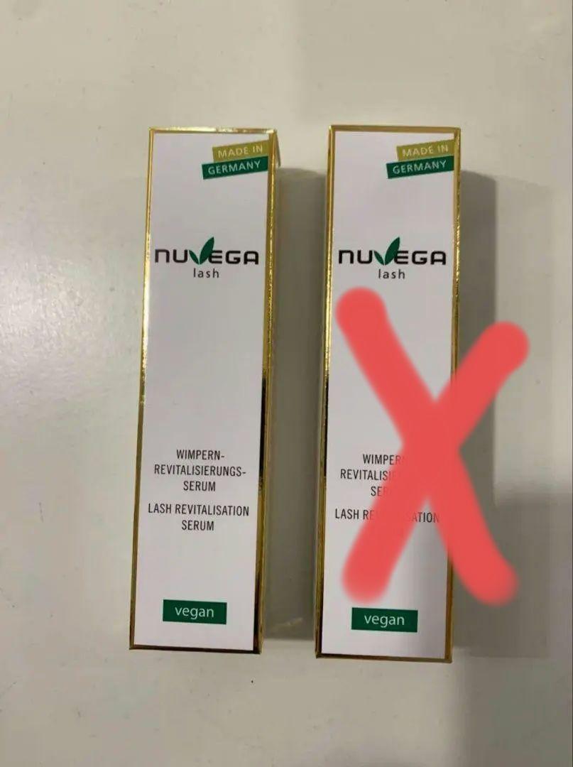 ヌベガ　まつげ美容液　１ミリ　2本セット　nuvega ヴィーガンまつ毛 美容液 NUVEGAラッシュ R セラム 1ml - メルカリ