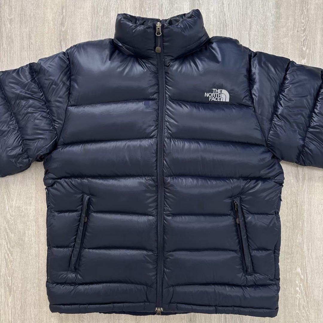 ノースフェイス 700FIL ダウンジャケット ネイビー メンズXL ノースフェイス 700FIL ダウンジャケット ネイビー メンズXL