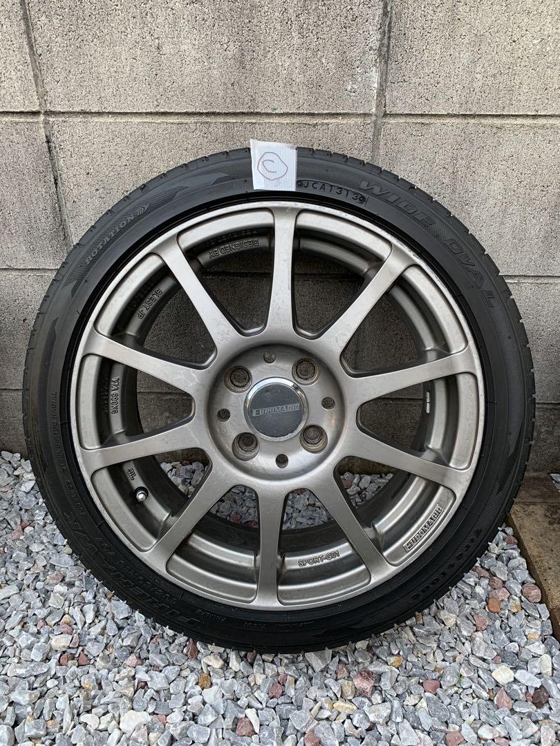 ユーロマジックG01 15インチ 6J PCD100 4H