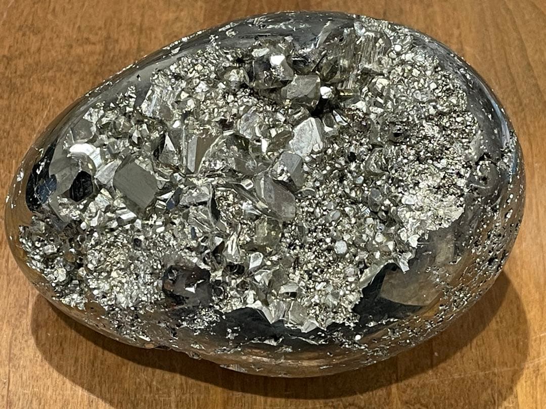 【大玉】パイライトインテリア(エッグ) 【大玉】パイライトインテリア(エッグ)