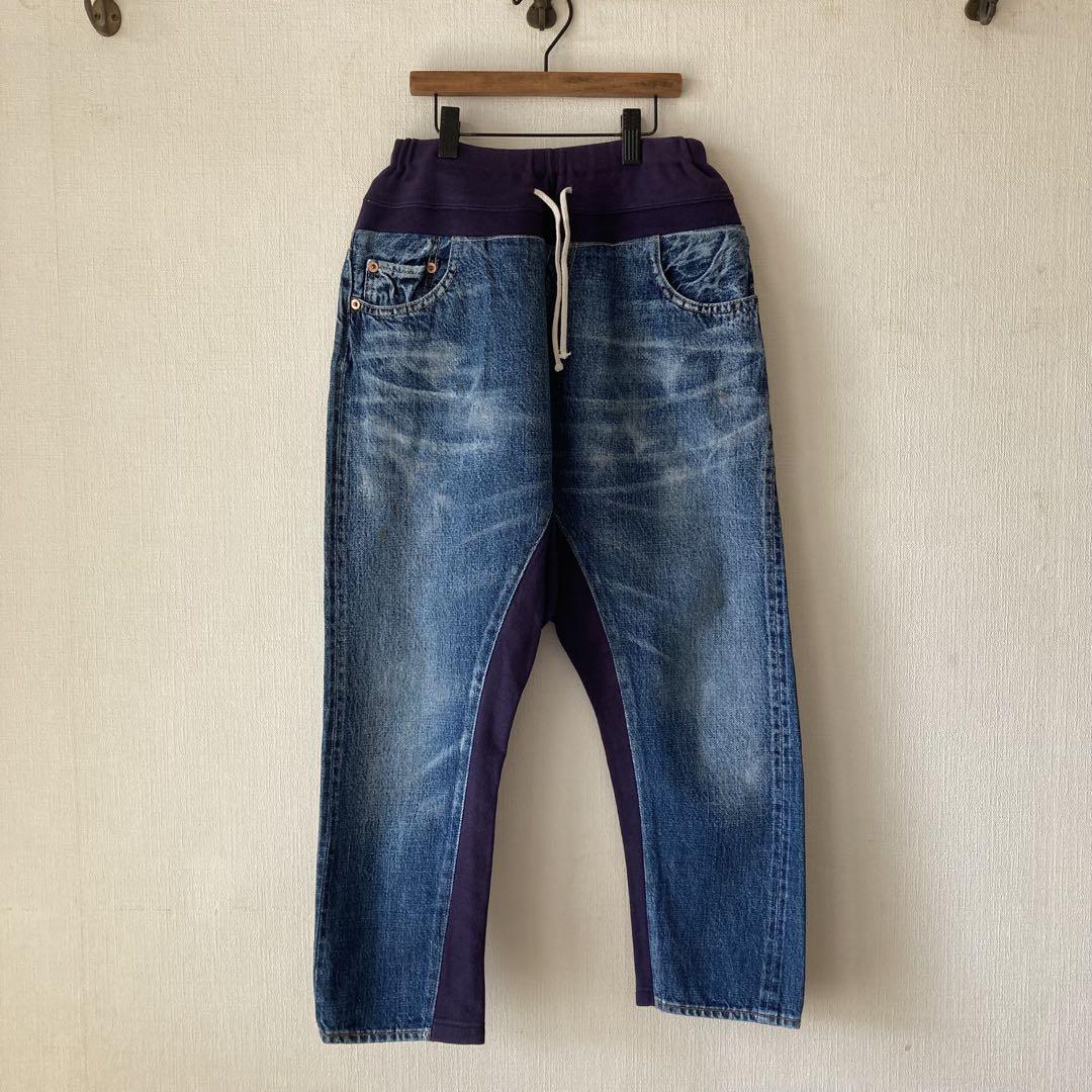 デニム＆ダンガリー150 HOME MADEデニムリメイクスリムPN＊