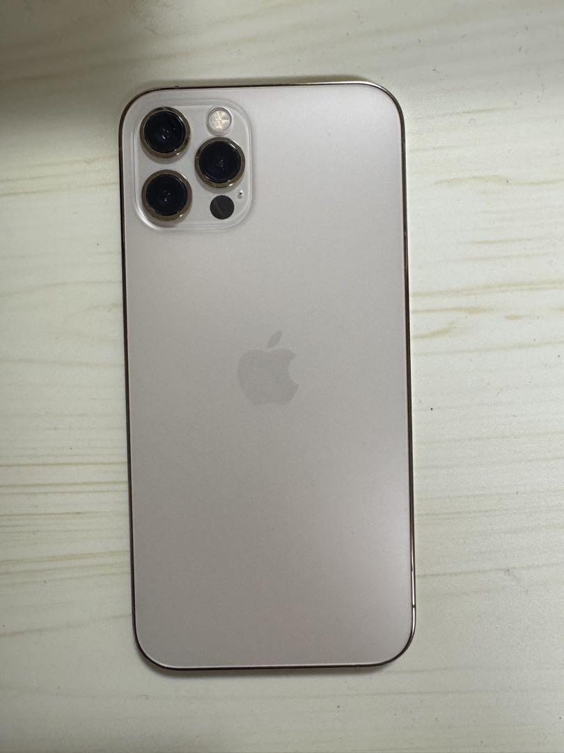 Apple iPhone 12 Pro 128GB ゴールド（箱とケース付き）