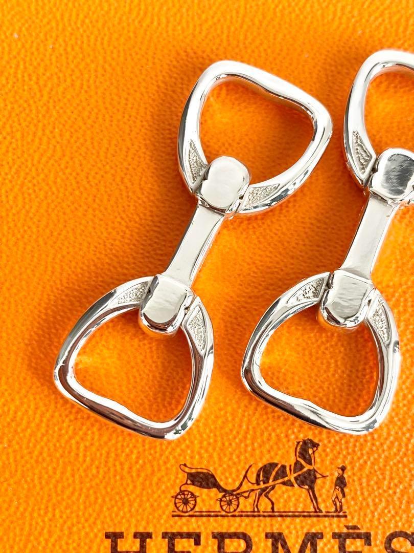 エルメス カフリンクス カフスボタン ホースビット 925シルバー