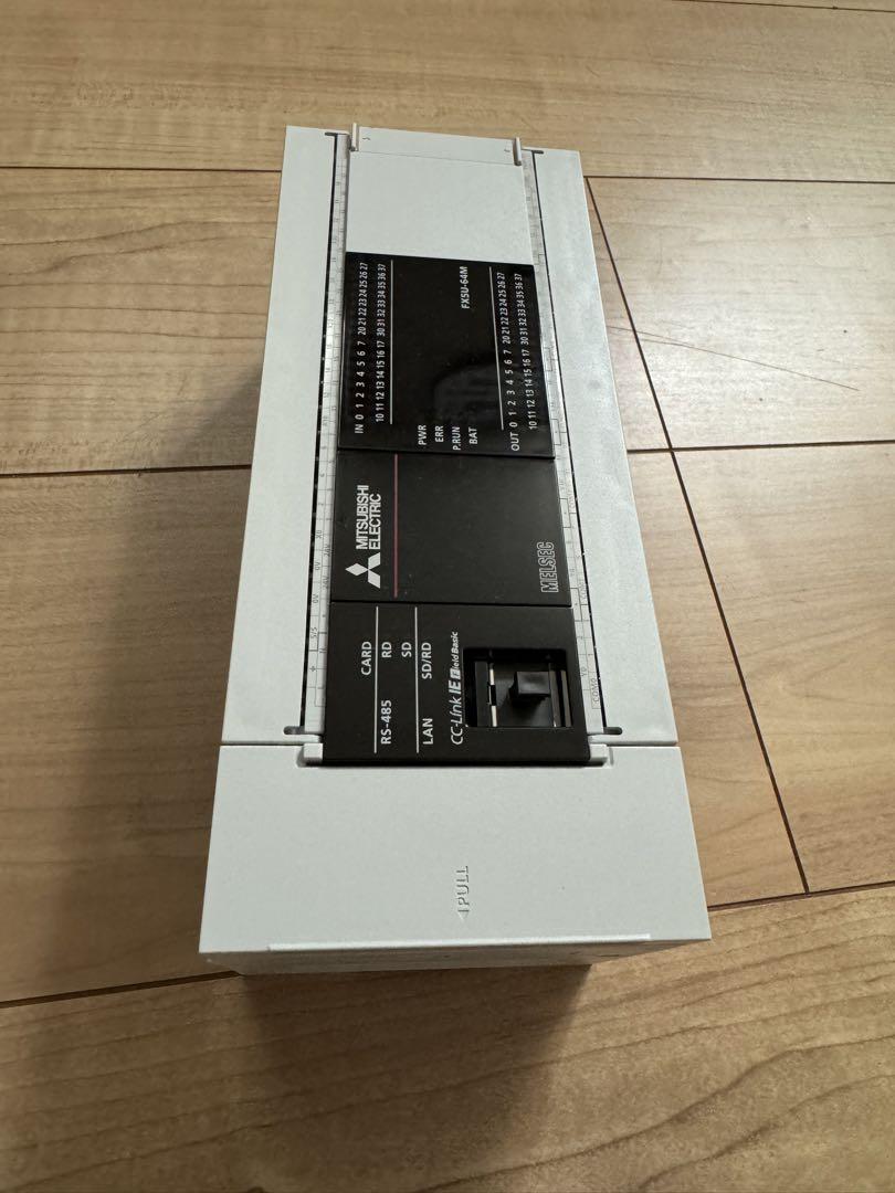 新品未使用FX5U CPUユニット FX5U-64MR/ES FX5U-64MR/ES | 三菱電機 FX5U PLC (CPUユニット) 32 入力 32
