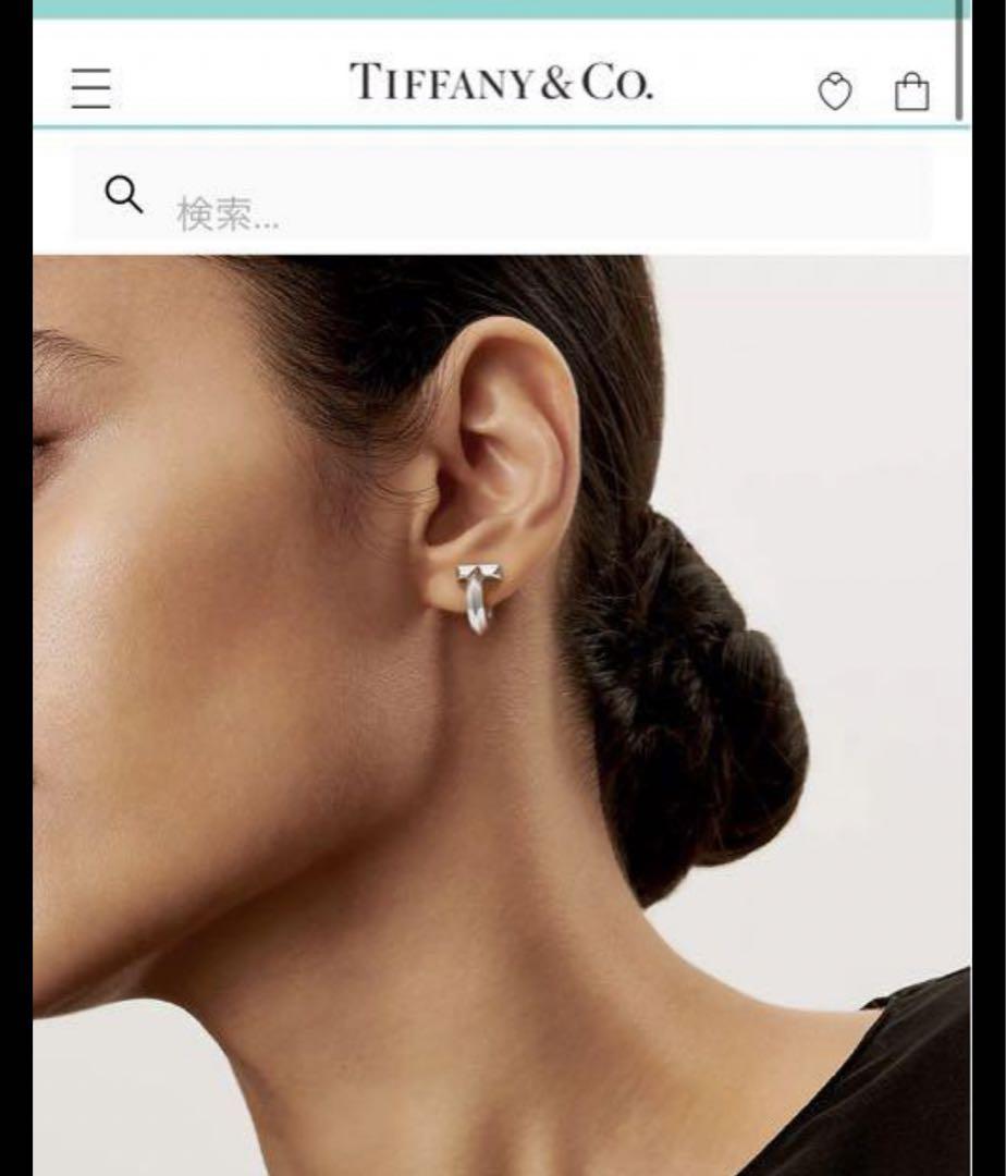 ØMI 着用 ピアス T フープピアス