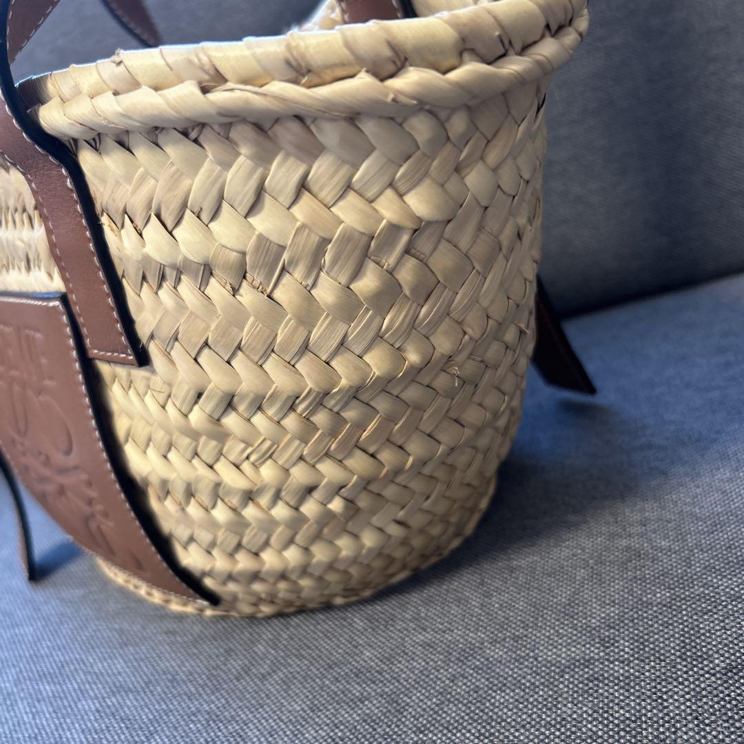 LOEWE ロエベ バスケットバッグ かごバッグ スモール アナグラム
