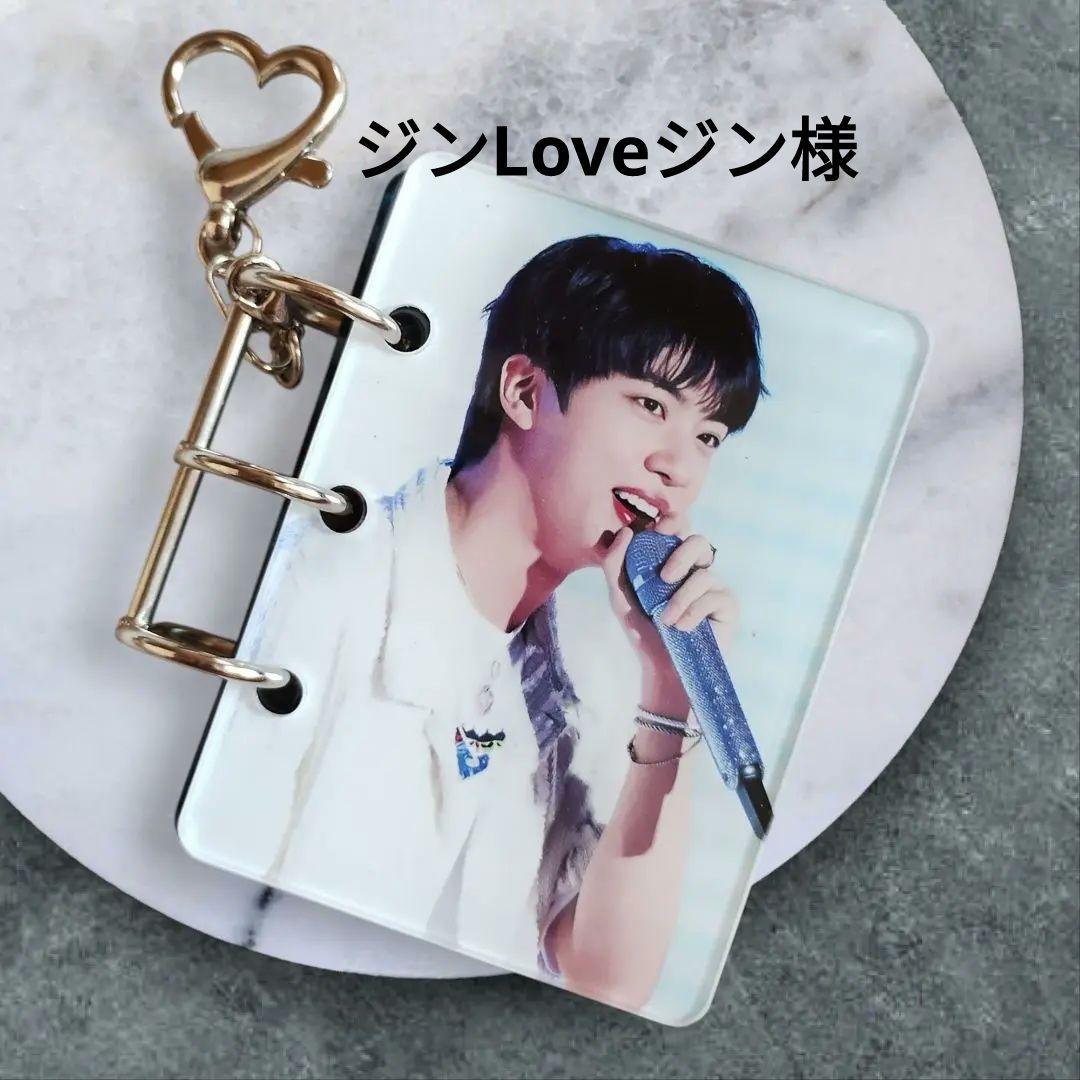 BTS JIN アクリルアルバムキーリング - メルカリ