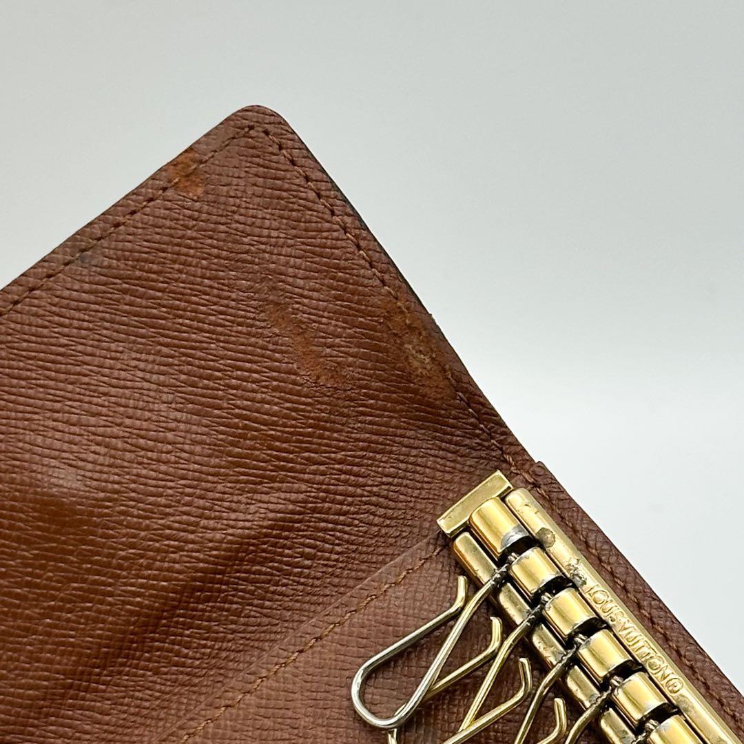 ルイヴィトン ミュルティクレ 6連 モノグラム キーケース キーホルダー ミニ