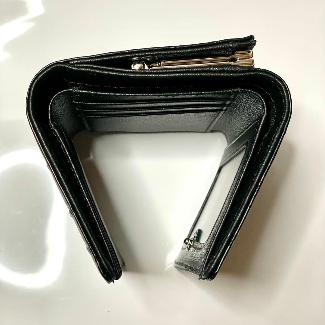 【新品未使用】Vivienne Westwood 三つ折り財布 ブラック