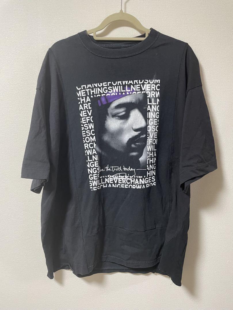 CHANGES リメイクプリントTシャツ