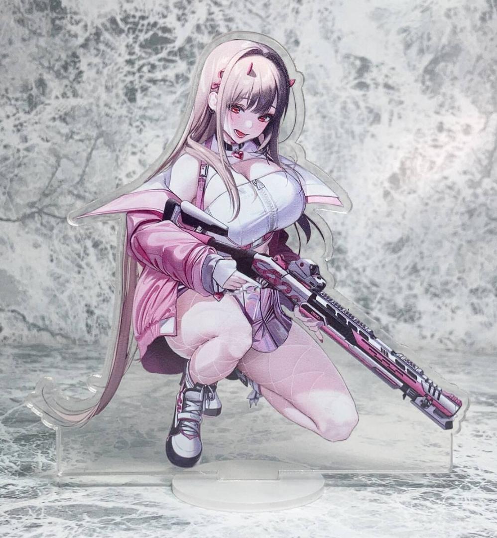 希少　バイパー NIKKE 勝利の女神 バニー アクリルスタンド ニケ アクスタ Viper - Acrylic stand - NIKKE (バイパー(バニーver.) 描き