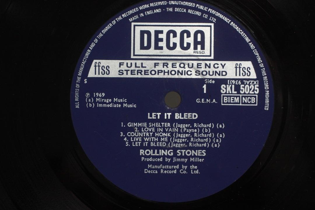 Rolling Stones Let It Bleed UK版 Stereo Rolling Stones Let It Bleed UK版 Stereo