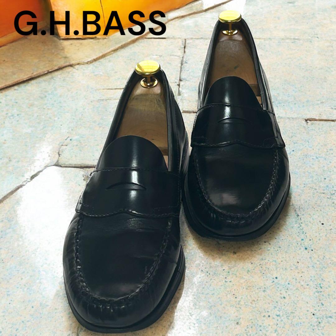 ちょびG.H.BASS LOGAN コインローファー　7D 25cm