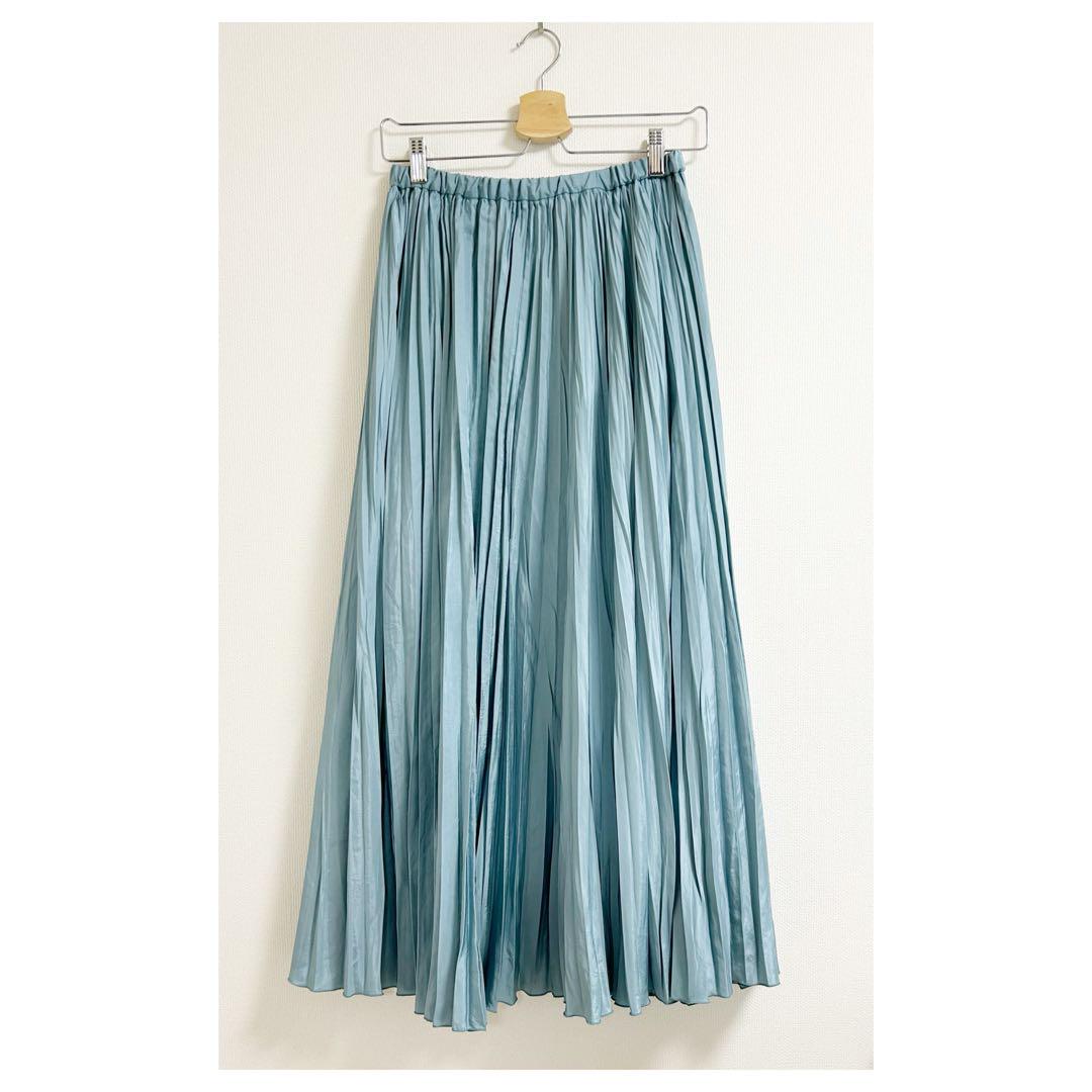 m272_FRAMeWORK 極美品✨21SS☘️ランダムプリーツスカート 38スカート