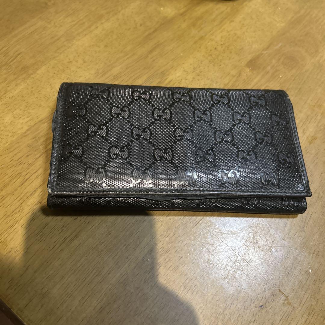GUCCI GGパターンレザー財布