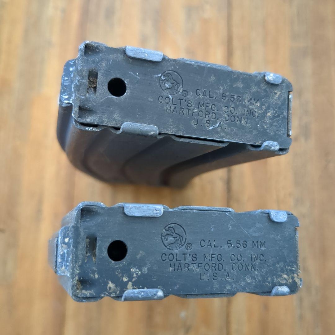 米軍　COLTS M16 M4 マガジン　2本　④ 米軍 COLTS M16 M4 マガジン 2本 ④ - メルカリ