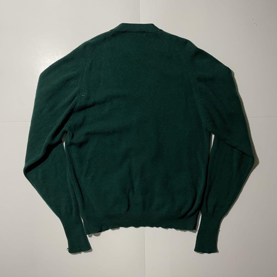 80s- BRITISH WOOL カーディガン ヴィンテージ