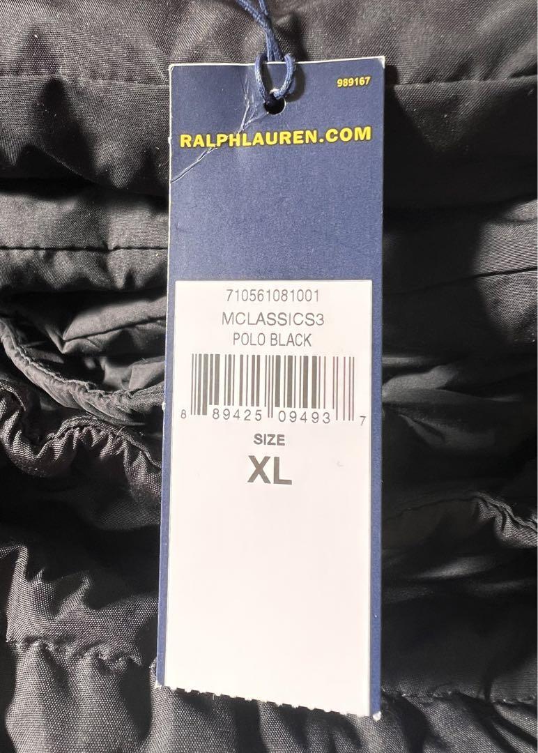 【新品未使用】POLO Ralph Laurenラルフローレン ダウンベストXL