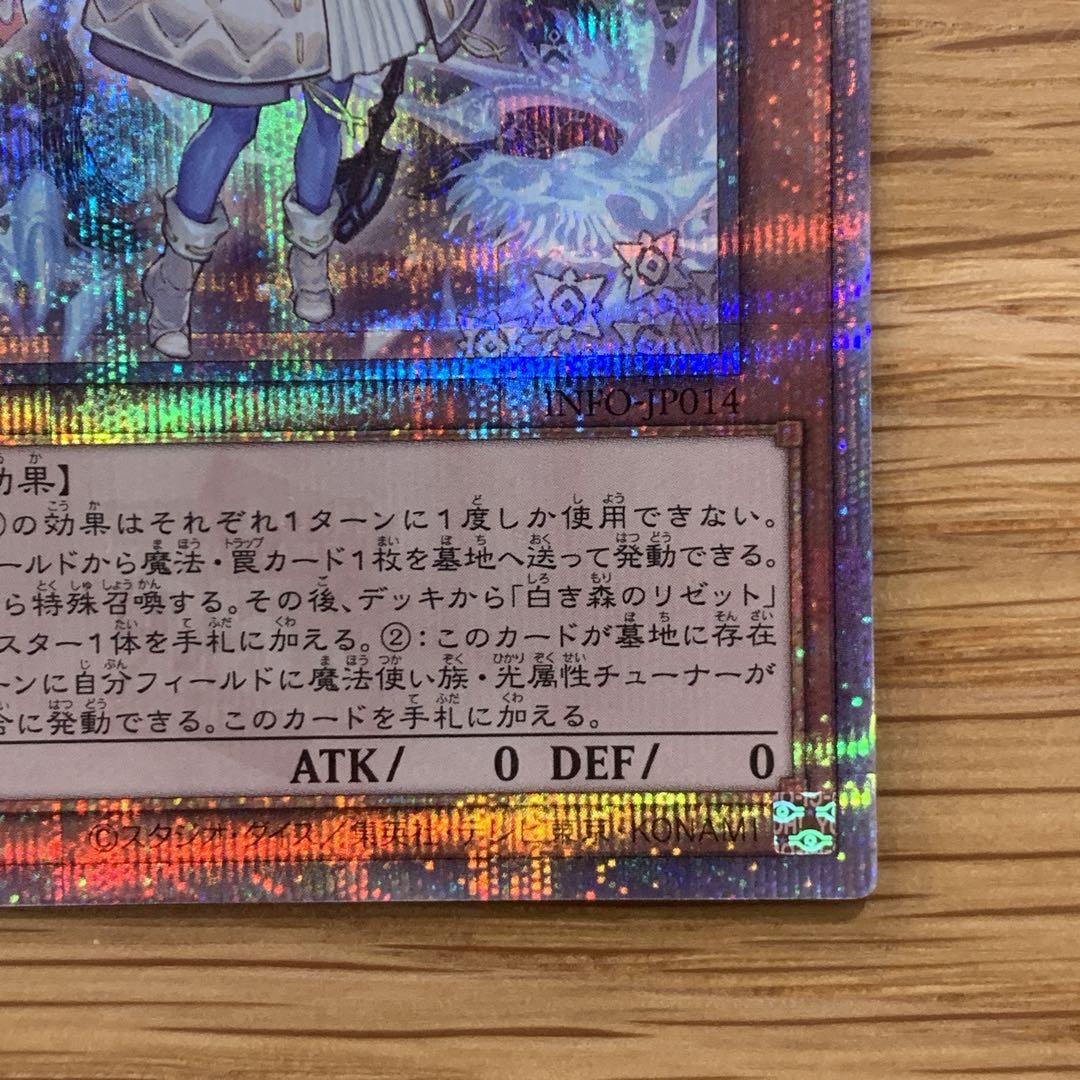 遊戯王　白き森のリゼット　25th 1枚