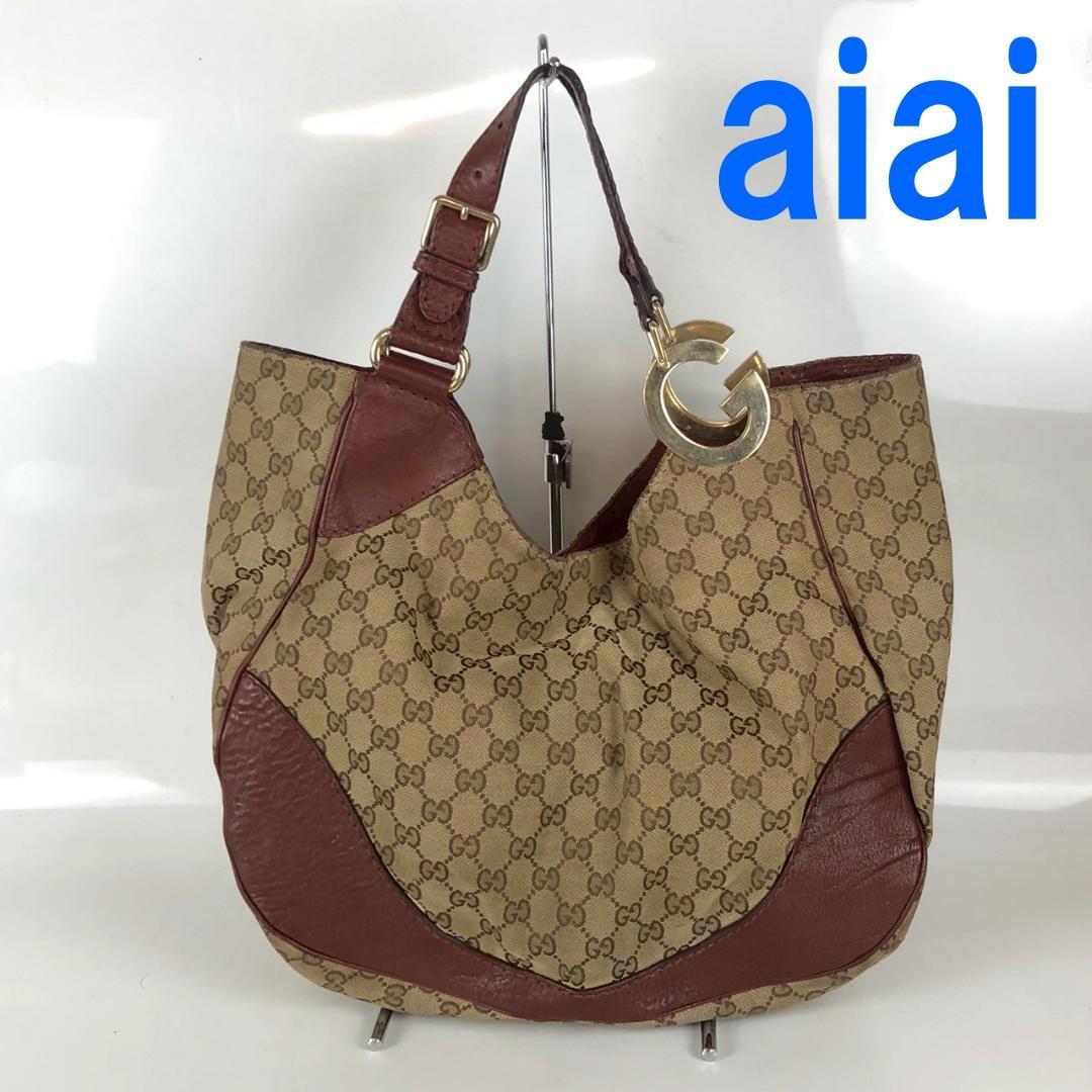 GUCCI グッチ GGキャンバス ハンドバッグ 2033504 レディース