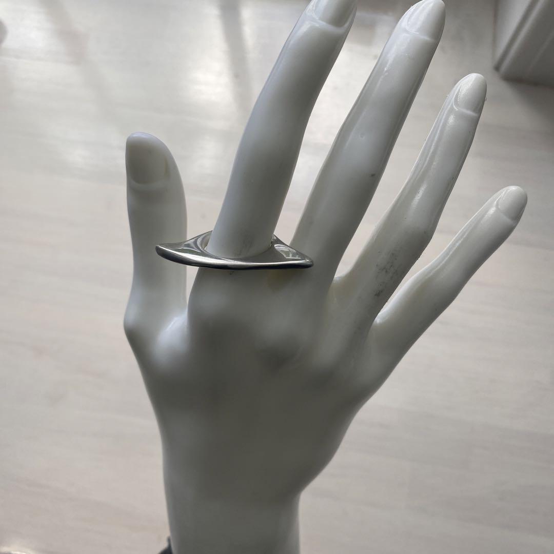 VTG Modernist Boomerng SV925 Ring #13