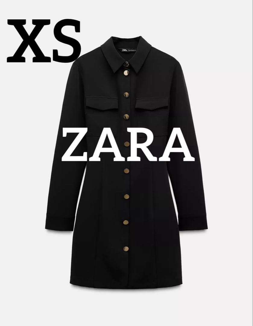 ZARA クレープミニワンピース XS - メルカリ ZARA クレープミニワンピース XS - メルカリ