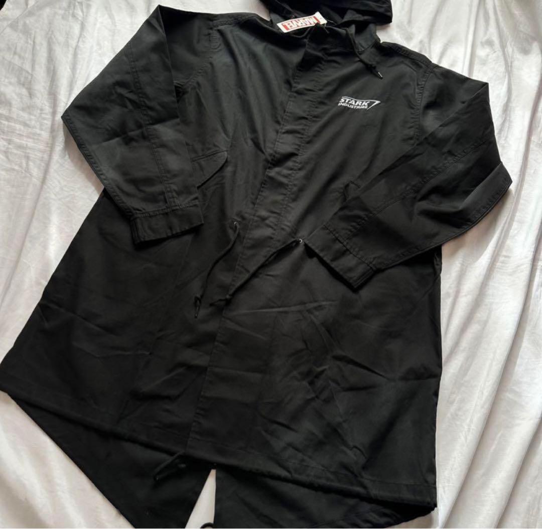 廃盤　Mサイズ　スタークインダストリーズ　モッズコート　ブラック　刺繍